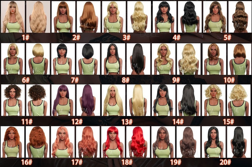 Perücke für WMDOLL Dolls - housedoll - Sexroboter kaufen - Sexpuppe kaufen - Sexpuppe mieten Berlin - Günstige Sexpuppen