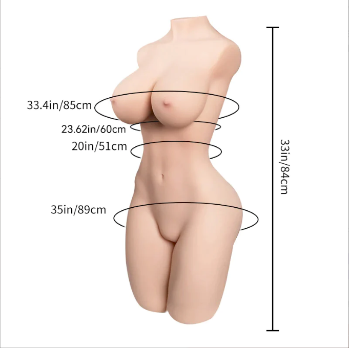Tantaly Sex Torso Aurora black - housedoll - Sexroboter kaufen - Sexpuppe kaufen - Sexpuppe mieten Berlin - Günstige Sexpuppen